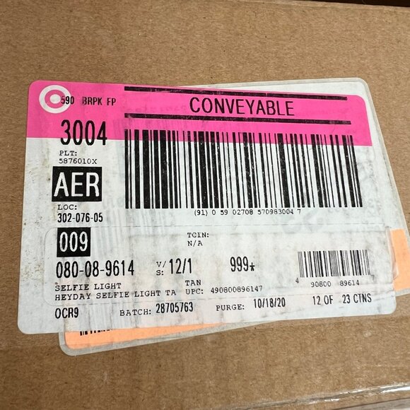 12x Heyday Cell Phone Selfie Light Tan Brown Faux Crocodile Leather New in Case! - Picture 7 of 7